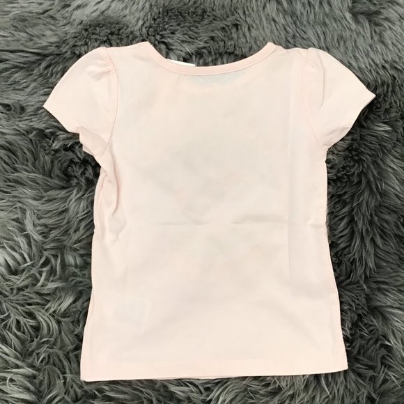 Epic Threads | Girl's "Donut worry be happy" T-shirt | Light Pink | Various Size - Picture 2 of 2